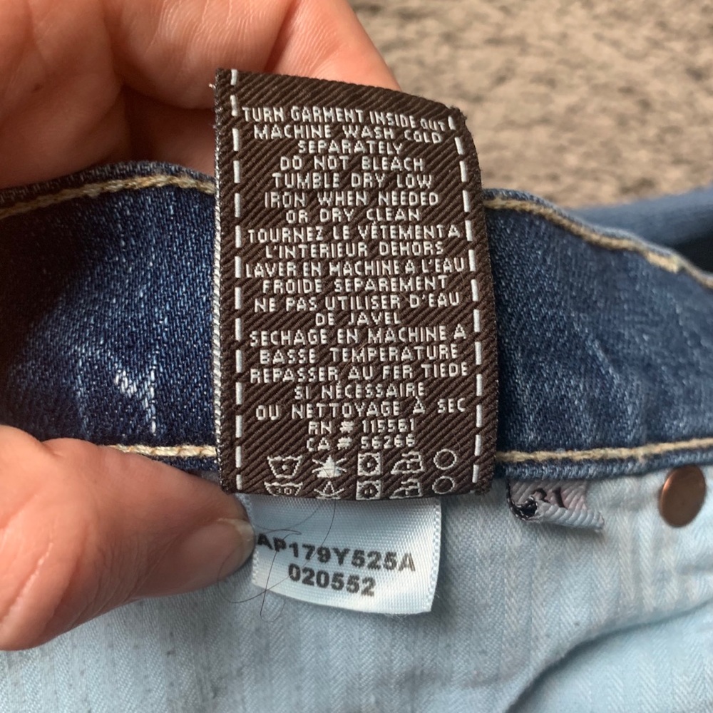 7 For All Mankind Roxanne Distressed Jeans - Picture 6 of 7